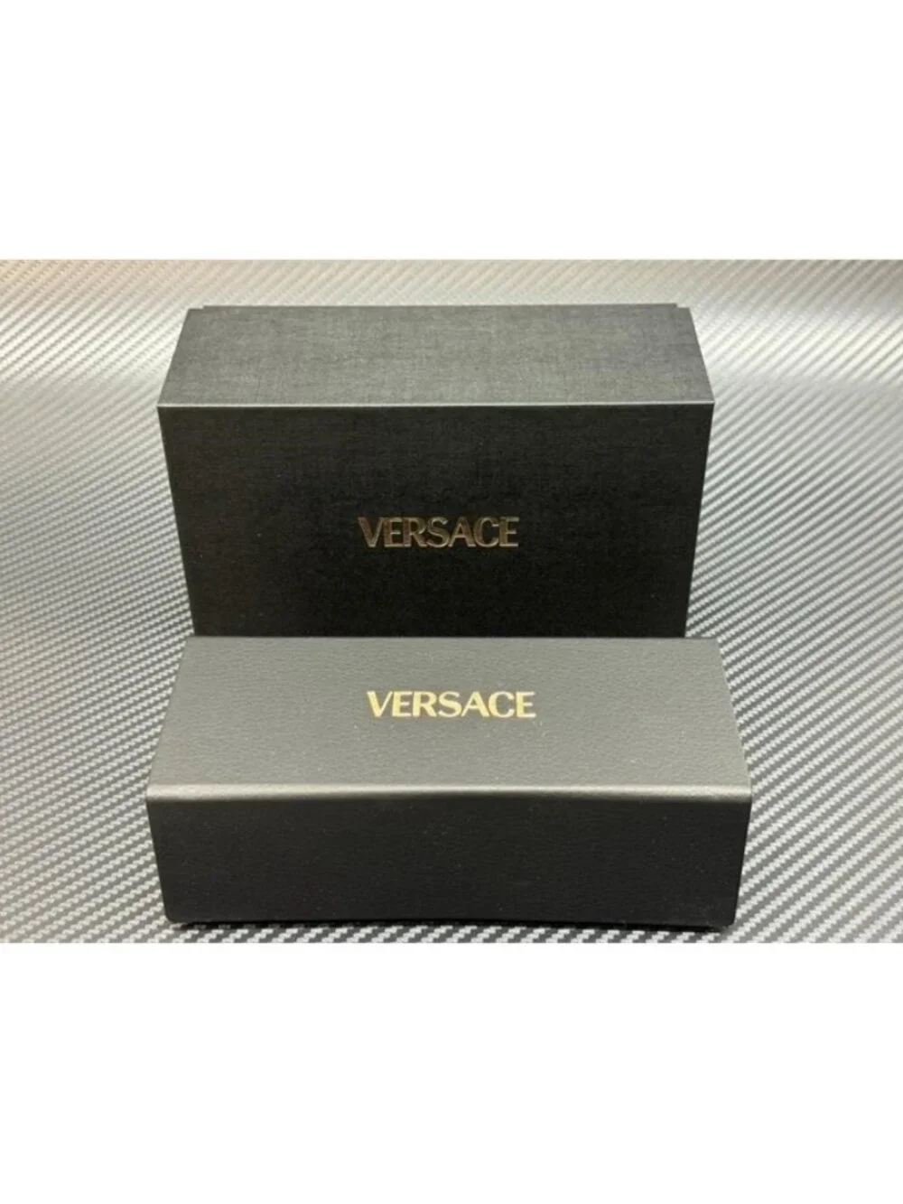 New Versace Men Black Sunglasses 55-18-140